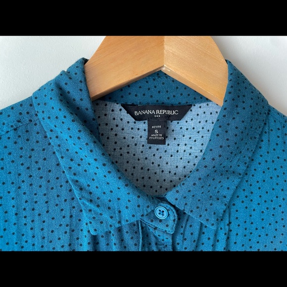Banana Republic Polka Dot Blouse - Picture 3 of 8